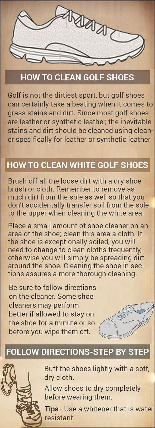 How to Clean Golf Shoes